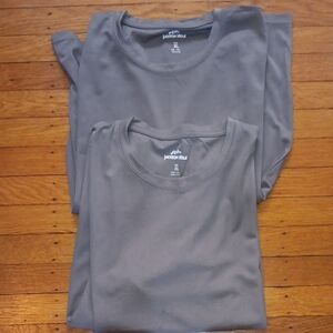 Jackson Hole Men's Short Sleeve Tee in Gray